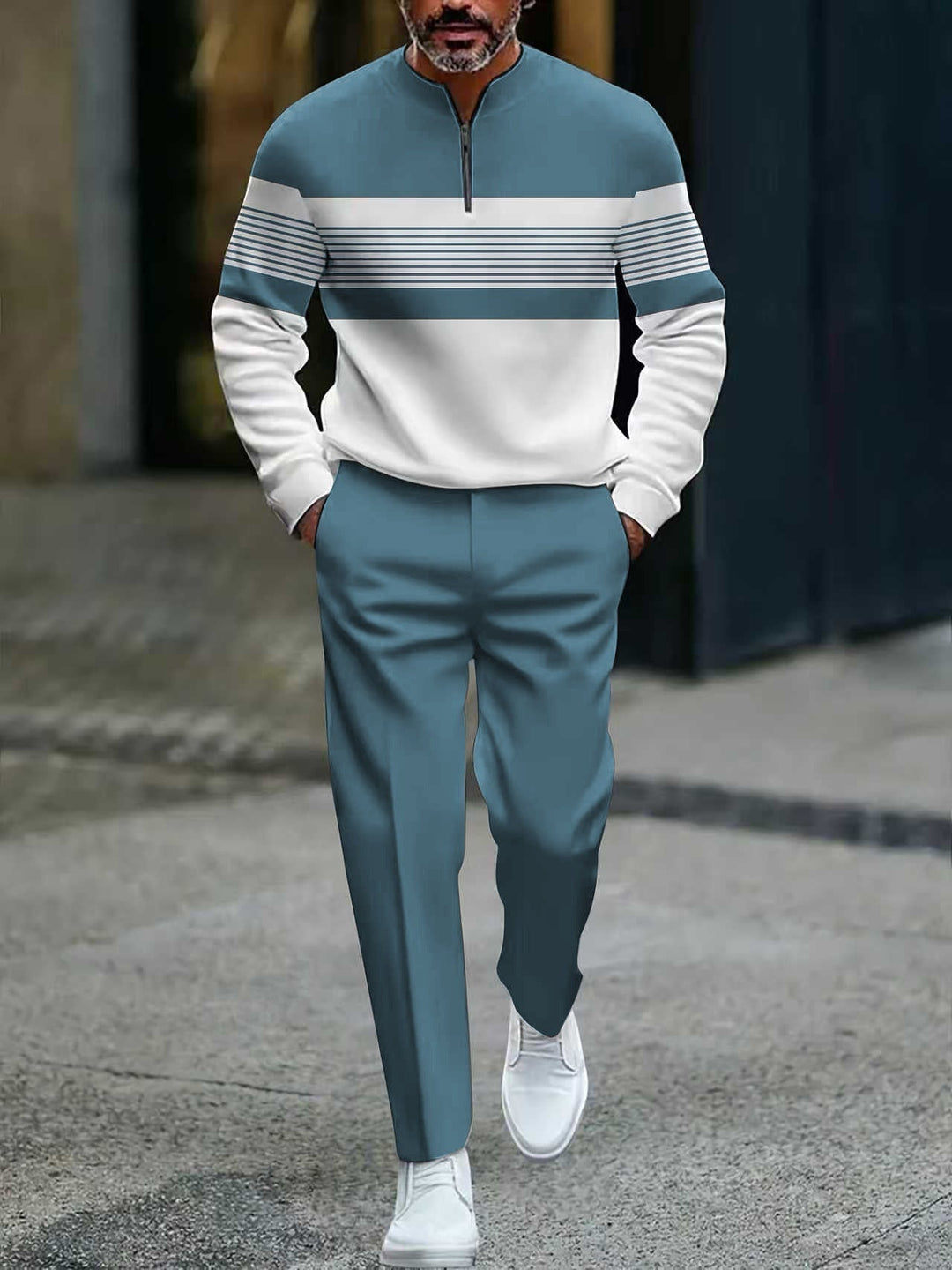 Mclerran - Ensemble Pull Et Pantalon À Imprimé Graphique