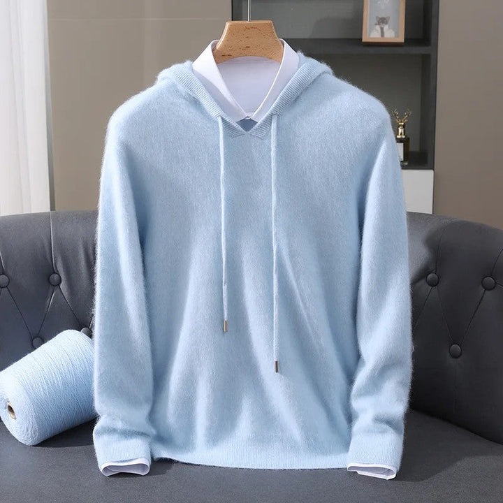 Fynch - Sweat à Capuche en Maille Avec Cordon de Serrage et Poignets Côtelés