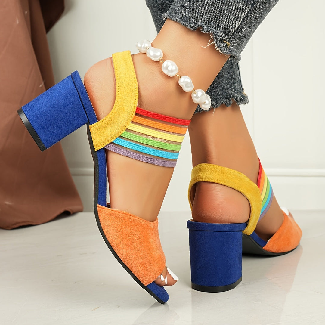 Aretha - Chaussures Élégantes Et Tendance À Talons Épais