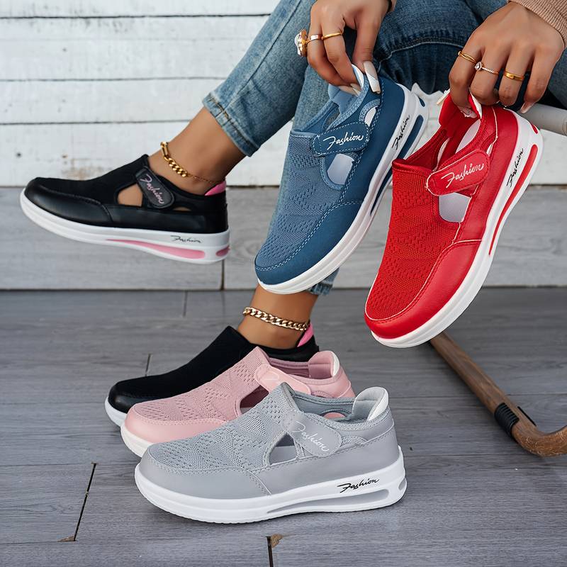 Jordane - Baskets en Maille Respirante