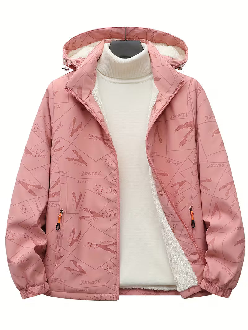Karan - Veste À Capuche Doublée en Polaire