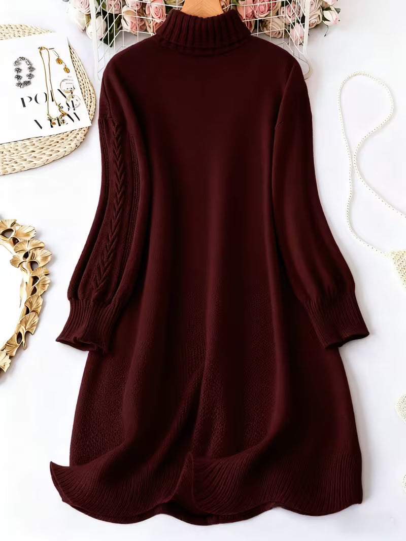 Malkina - Robe-Pull Confortable À Manches Longues