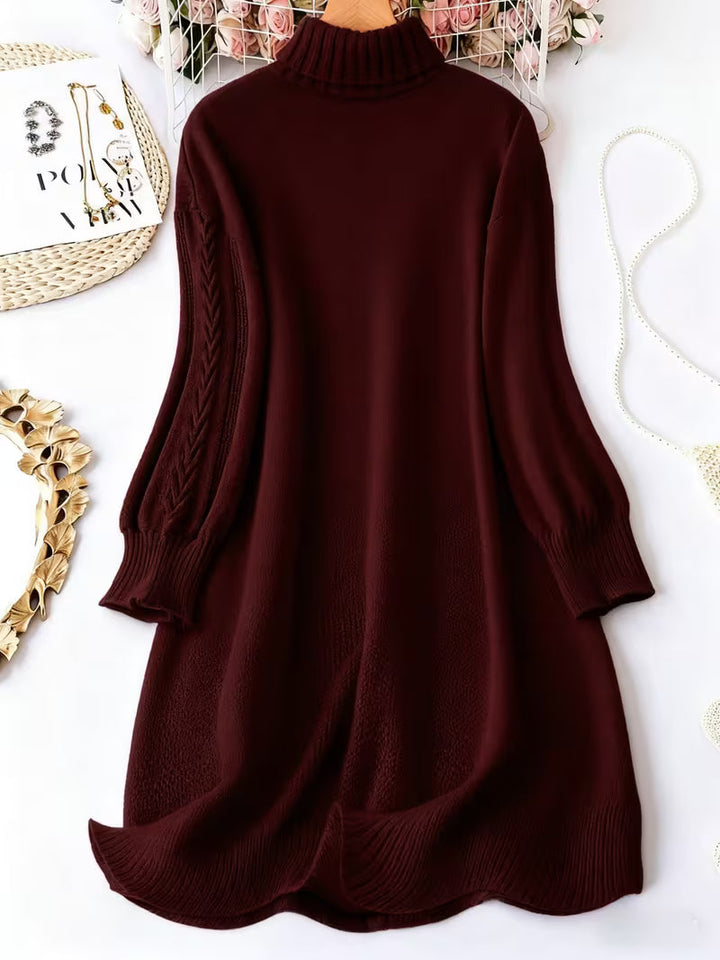 Malkina - Robe-Pull Confortable À Manches Longues