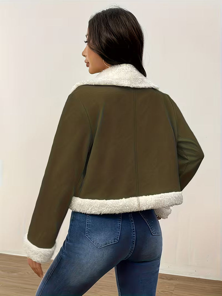 Zilia - Veste À Manches Longues Doublée en Polaire