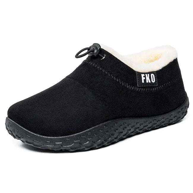 Kamira - Chaussures Confortables en Fausse Fourrure