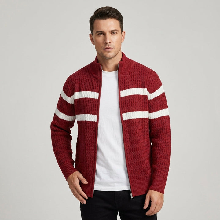 Loick - Cardigan En Maille à Manches Longues
