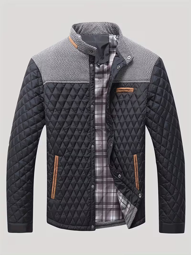 Stetson - Doudoune Matelassée À Motifs en Losanges