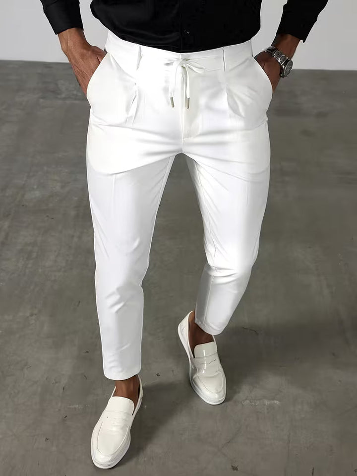 Krsto - Pantalon Haut De Gamme À Ceinture Élastique