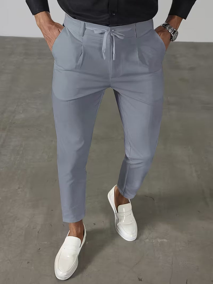 Krsto - Pantalon Haut De Gamme À Ceinture Élastique