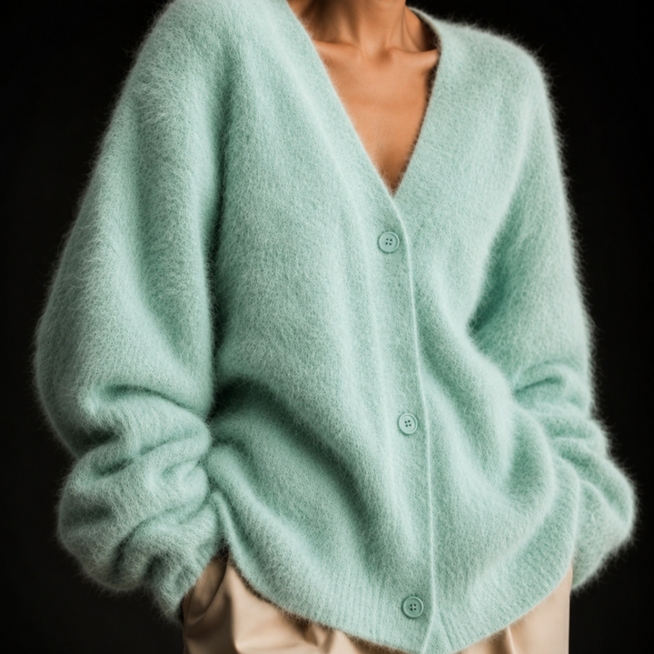 Remona - Cardigan Confortable en Cachemire