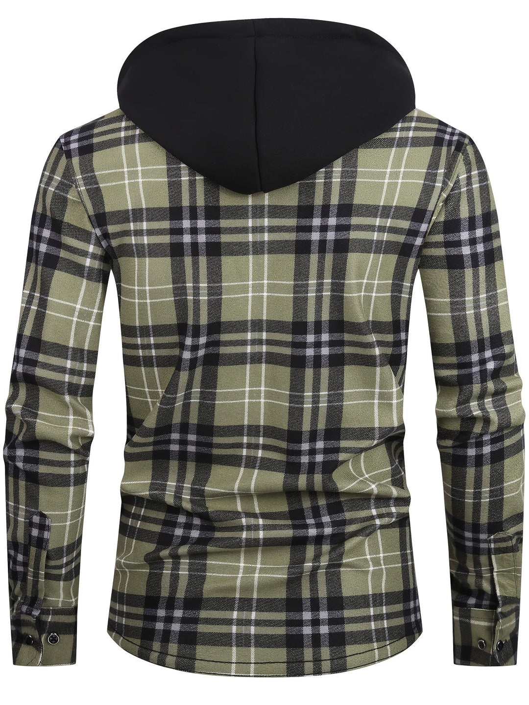 Santiner - Veste à Capuche à Carreaux Avec Poches Poitrine