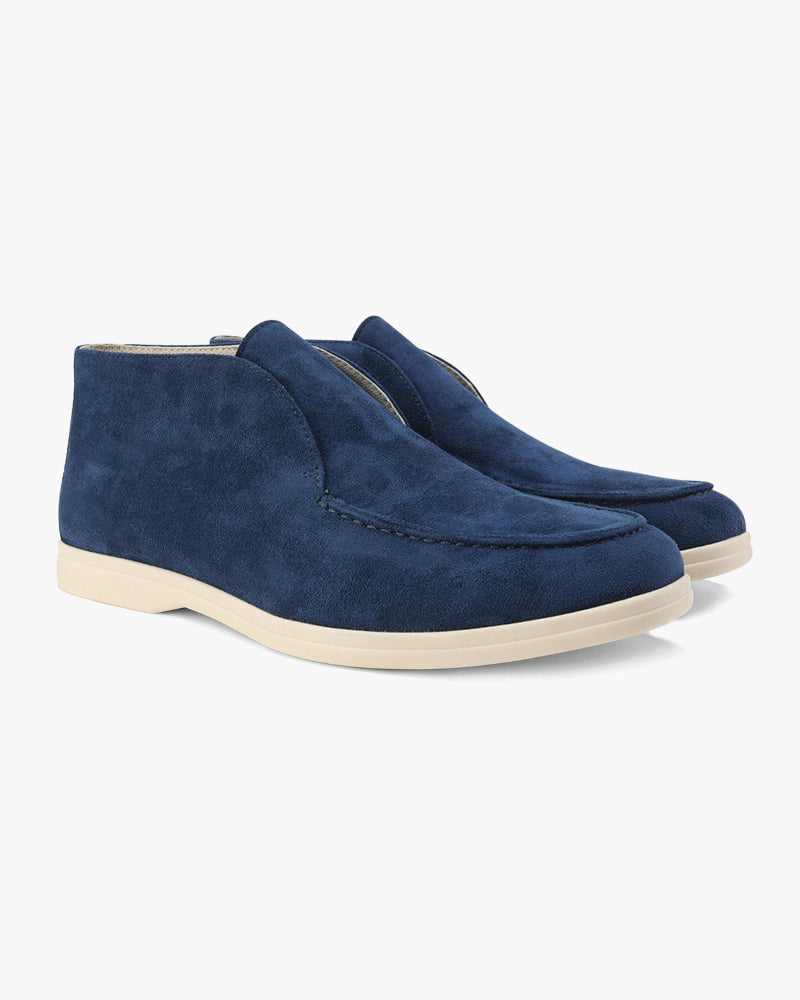 Keynes - High Suede Slippers