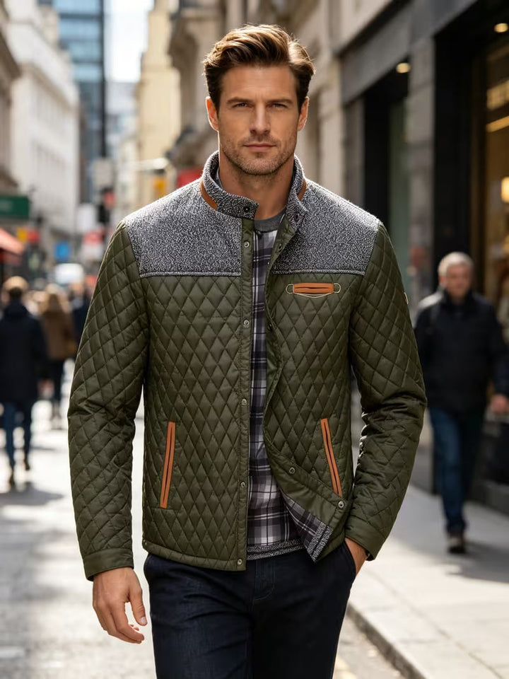 Stetson - Doudoune Matelassée À Motifs en Losanges