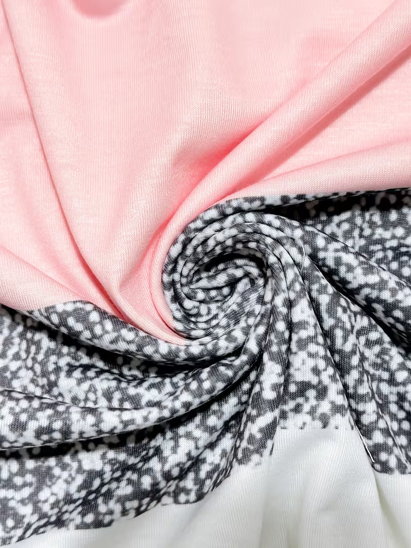 Jullie - Haut À Manches Longues Avec Empiècement Pailleté « Couleur Bloc»