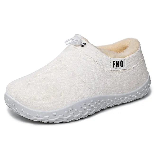 Kamira - Chaussures Confortables en Fausse Fourrure