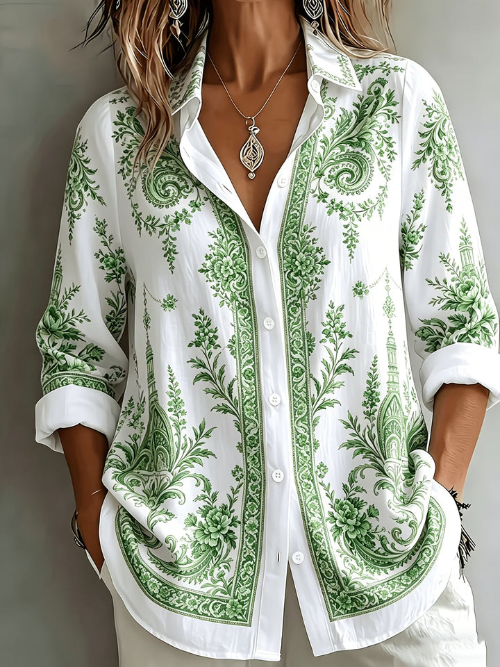 Aldana - Chemise À Manches Longues Boutonnée