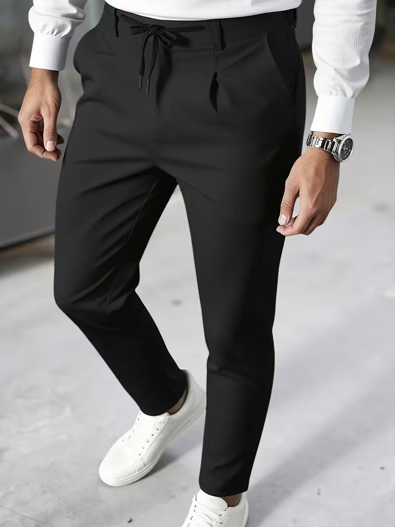 Krsto - Pantalon Haut De Gamme À Ceinture Élastique