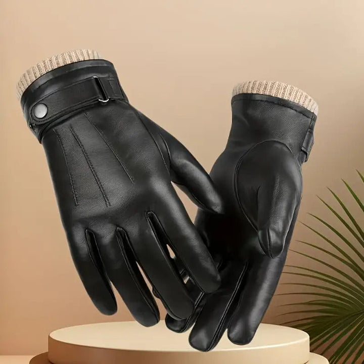 Matheo - Gants D'hiver en Cuir Thermiques
