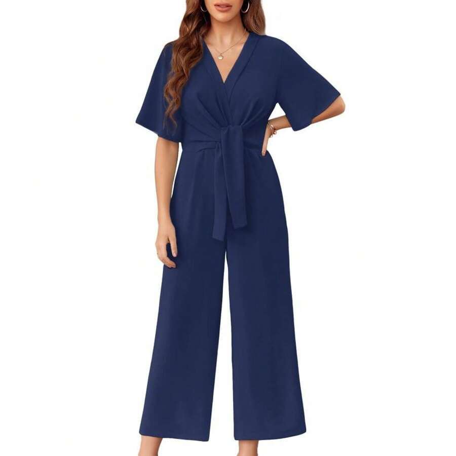 Gracie - Robe D'été Élégante Avec Nœud en Dentelle