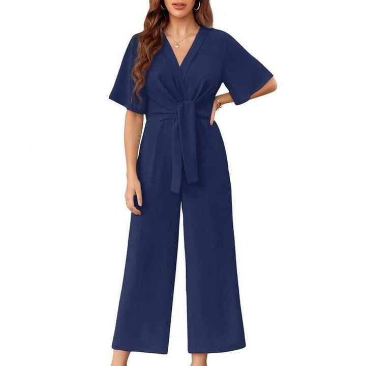 Gracie - Robe D'été Élégante Avec Nœud en Dentelle