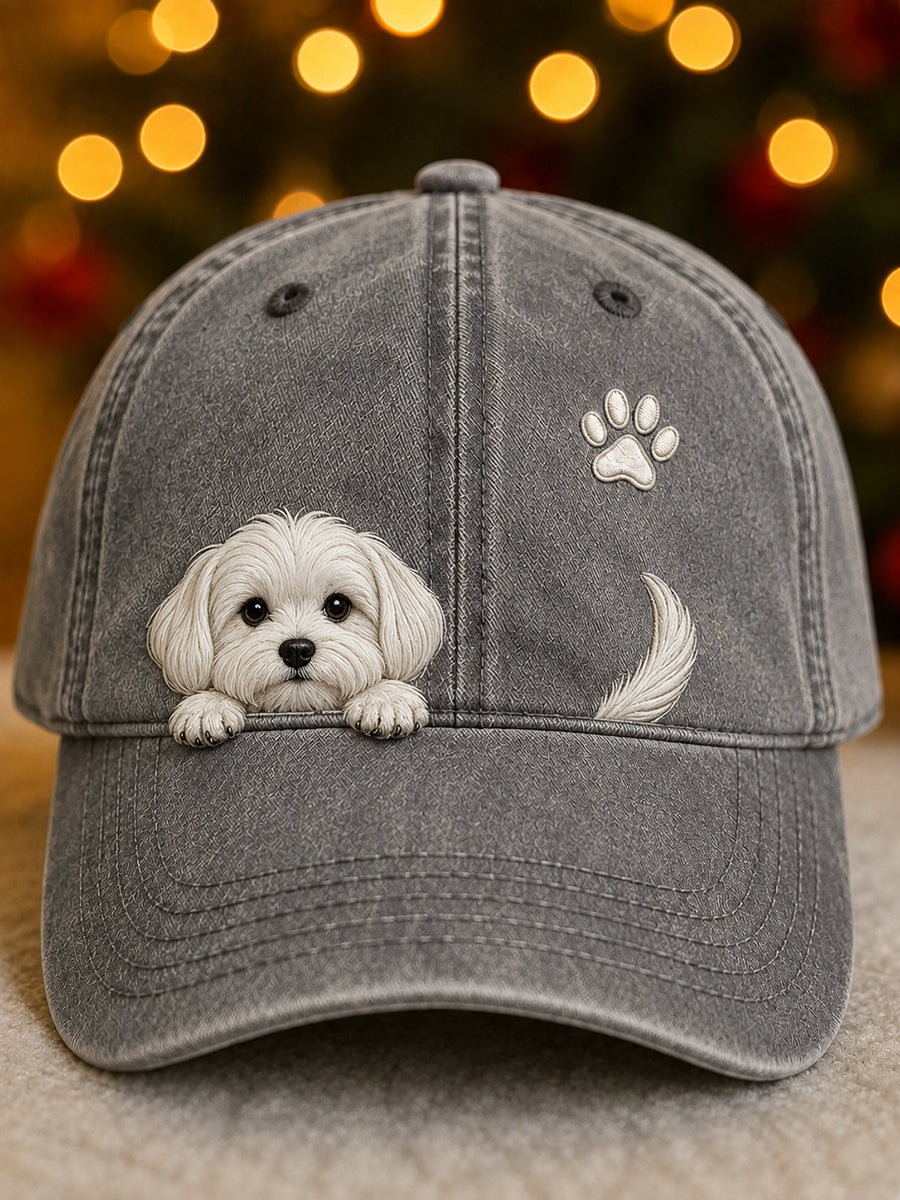 Pawlina - Casquette Ajustable Avec Motif De Chien Mignon