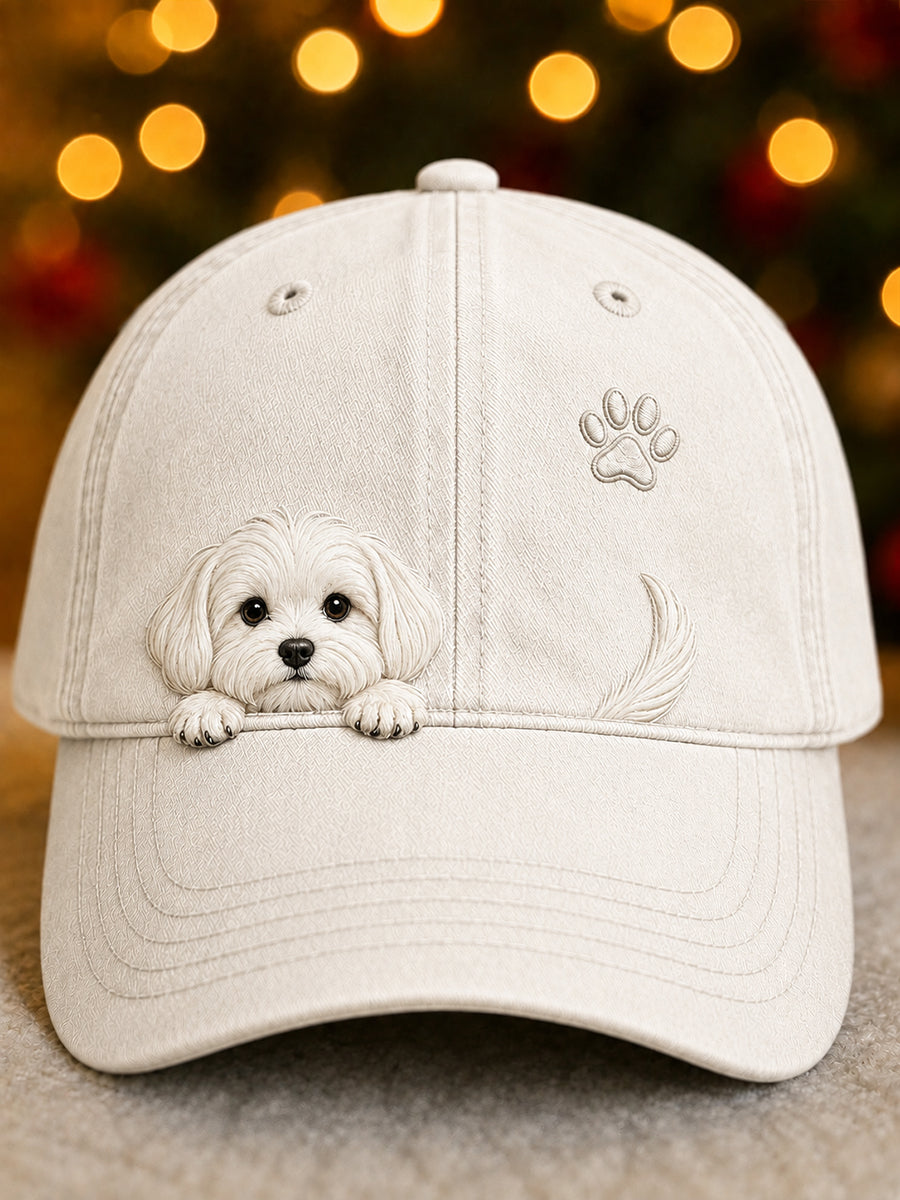 Pawlina - Casquette Ajustable Avec Motif De Chien Mignon