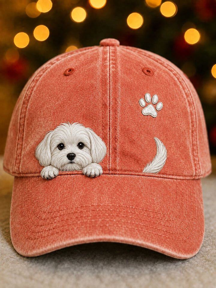 Pawlina - Casquette Ajustable Avec Motif De Chien Mignon