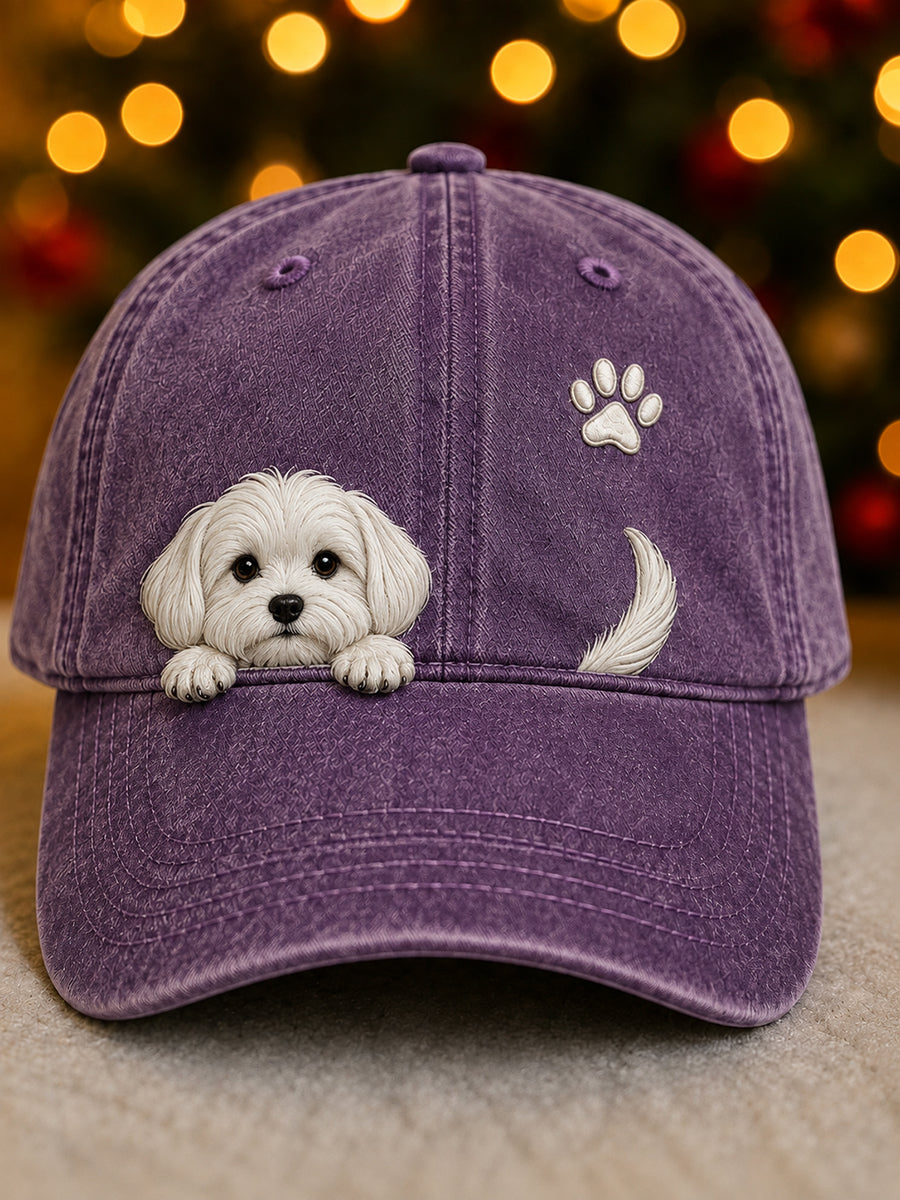 Pawlina - Casquette Ajustable Avec Motif De Chien Mignon