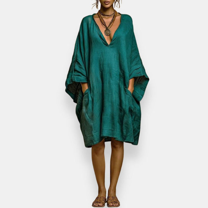 Diaraye - Robe Ample À Taille Basse