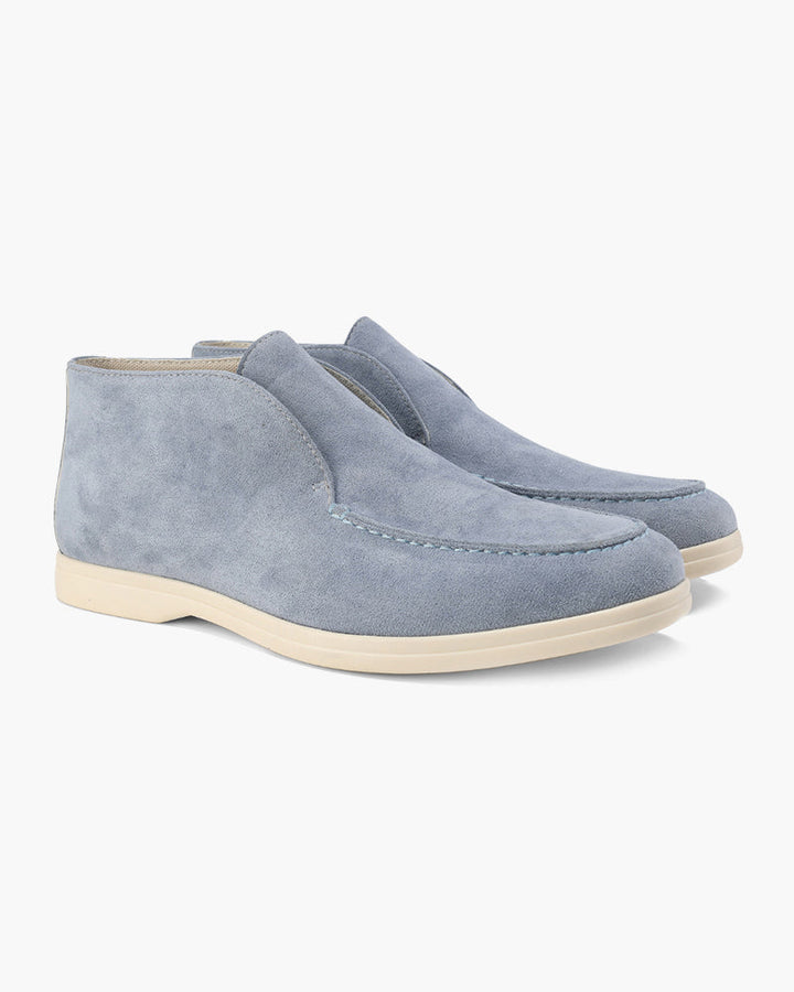 Keynes - High Suede Slippers