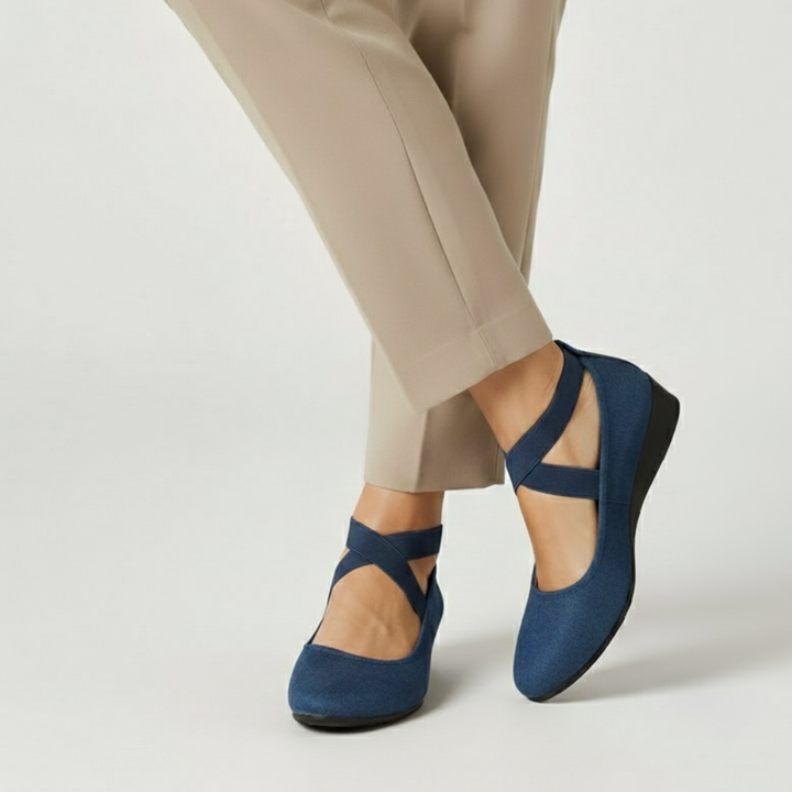 Dalida – Chaussures Orthopédiques À Sangles Croisées