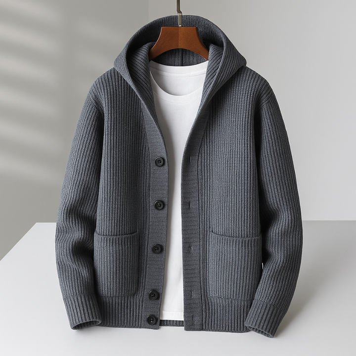 Terressa - Cardigan en Maille Avec Des Boutons