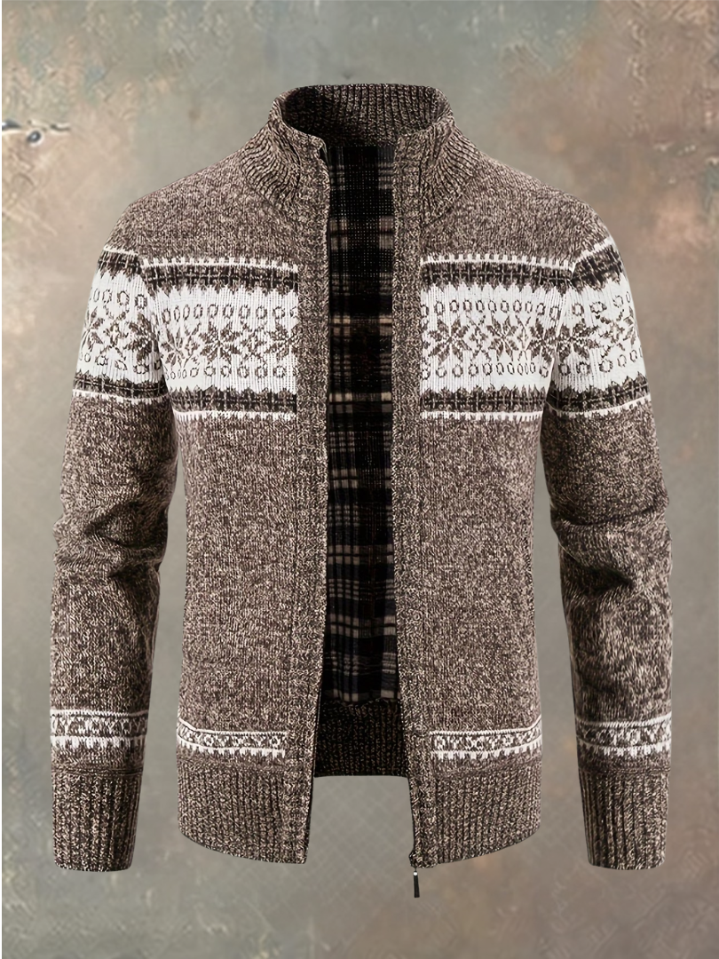 Gerran - Cardigan Confortable en Maille À Fermeture Éclair