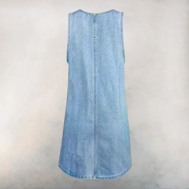 Lucelia - Robe en Denim Légère Et Sans Manches