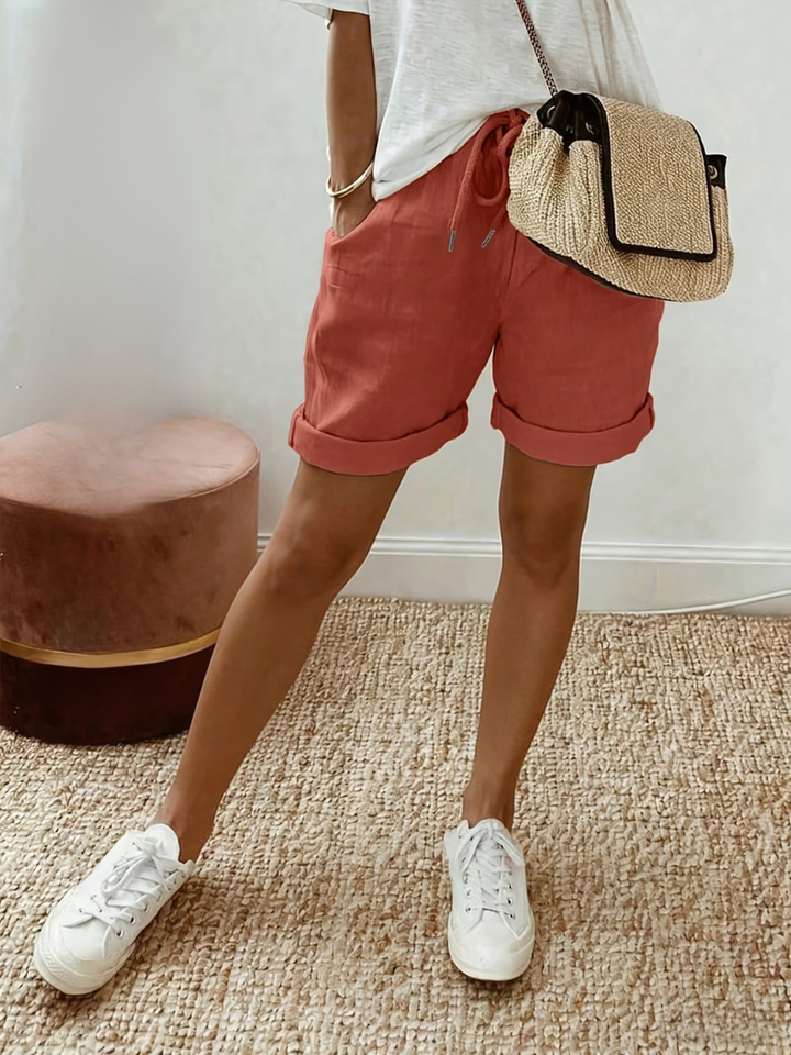 Keely - Short en Lin Confortable