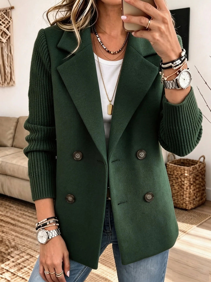 Winchell - Veste D'automne Élégante À Manches Tricotées