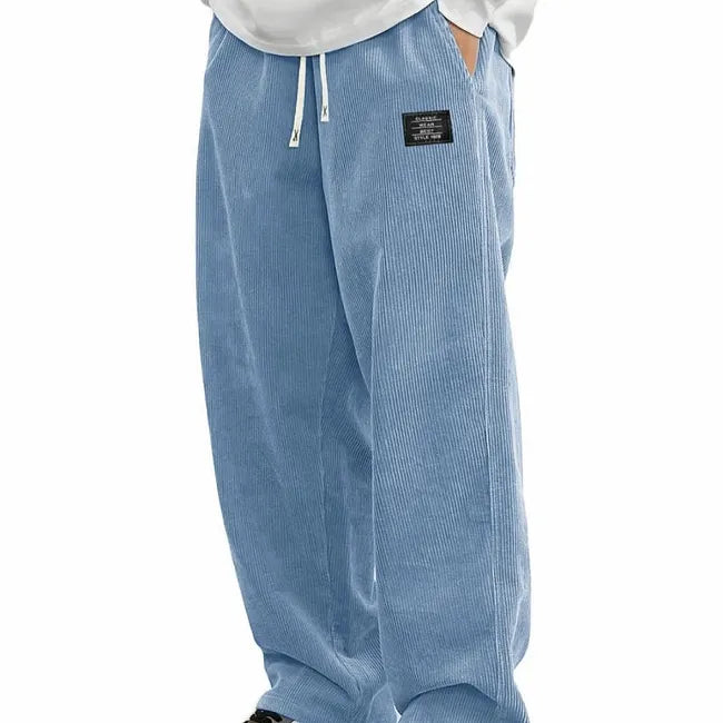 Warren - Pantalon À Jambes Larges Avec Cordon De Serrage Et Poches