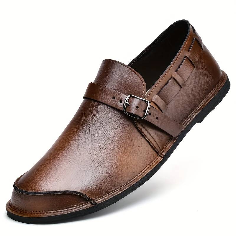 Efraim - Mocassins Sans Lacets Confortables AU Style Rétro