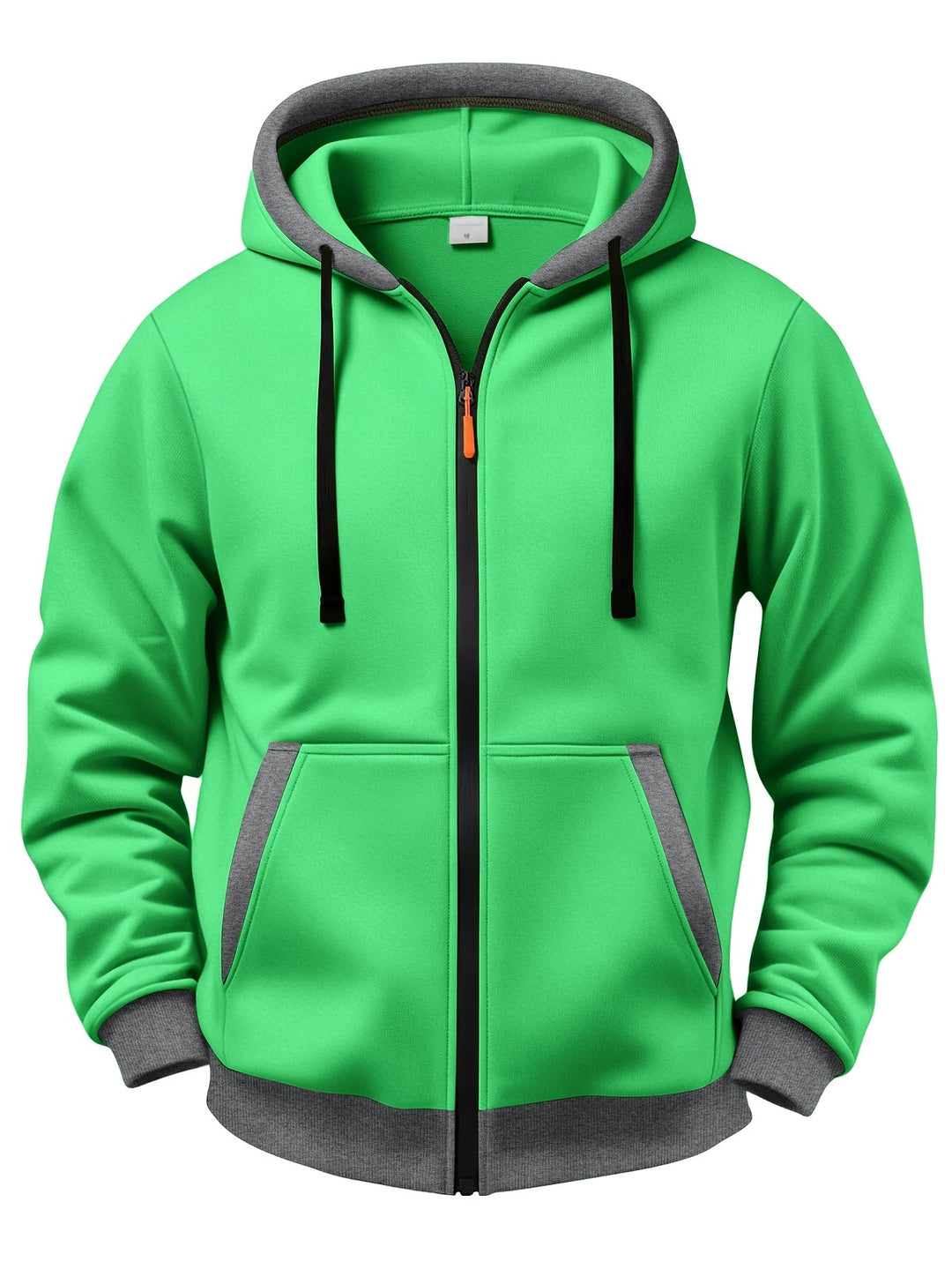 Mussoline - Casual Long Sleeve Winter Hooded With Zipper