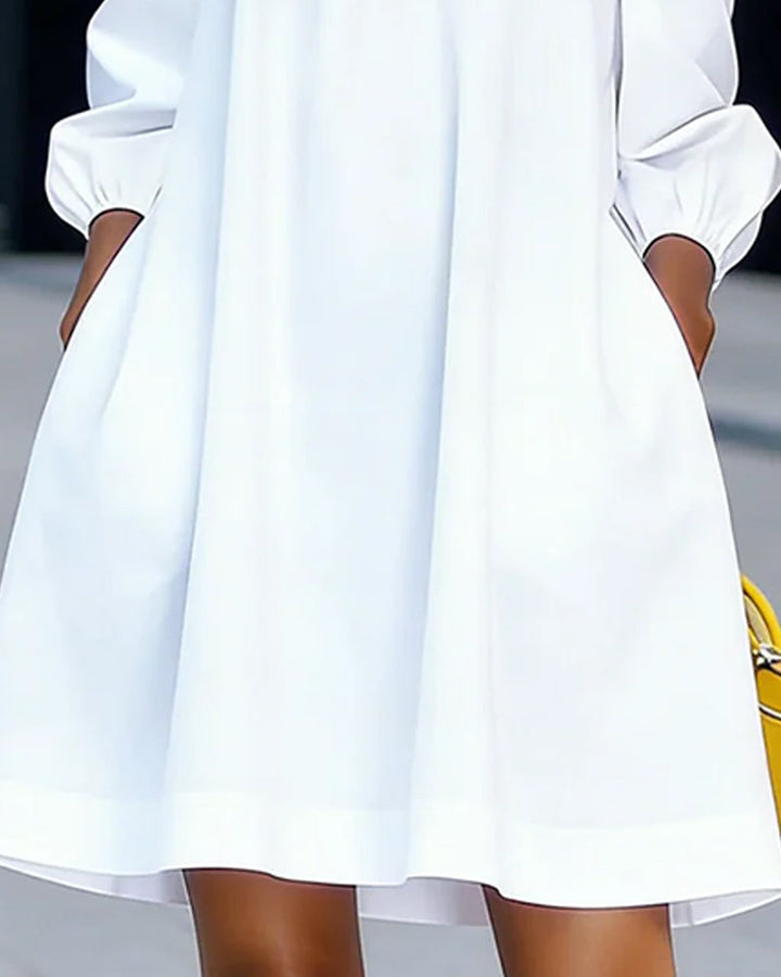 Loania - Robe À Épaules Dénudées Et Motifs Floraux