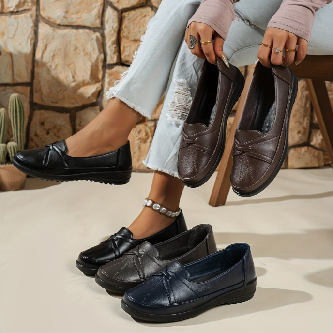 Logina - Mocassins en simili cuir