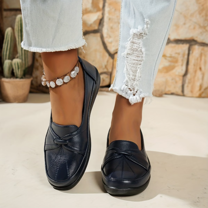 Logina - Mocassins en simili cuir