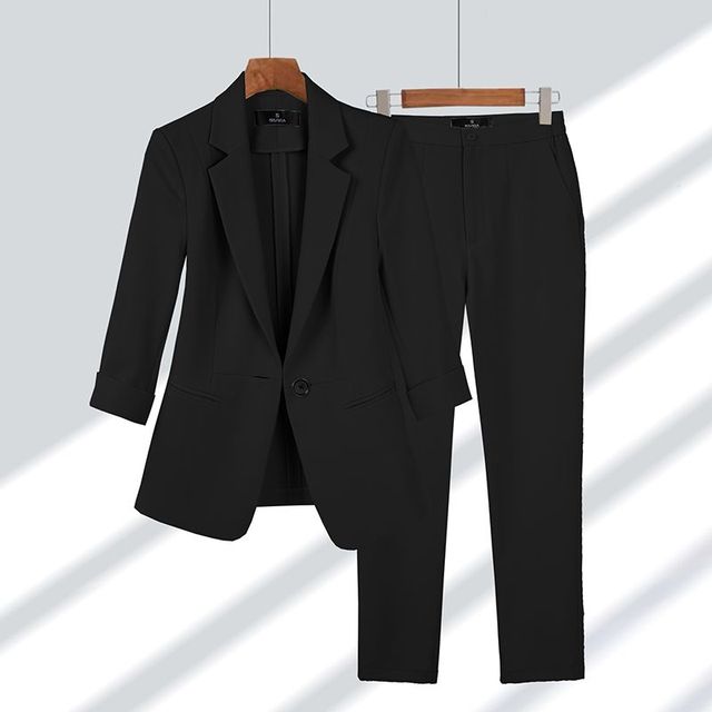 Viktoriya - Ensemble Deux Pièces Composé D'un Blazer Et D'un Pantalon