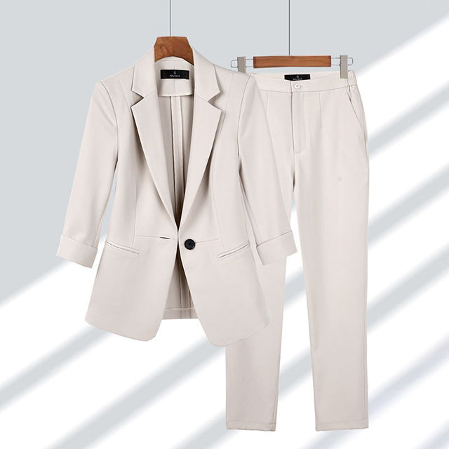 Viktoriya - Ensemble Deux Pièces Composé D'un Blazer Et D'un Pantalon
