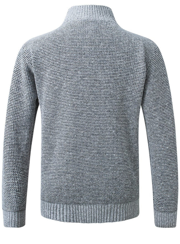 Liman - Cardigan en Maille Matelassée À Fermeture Éclair Intégrale