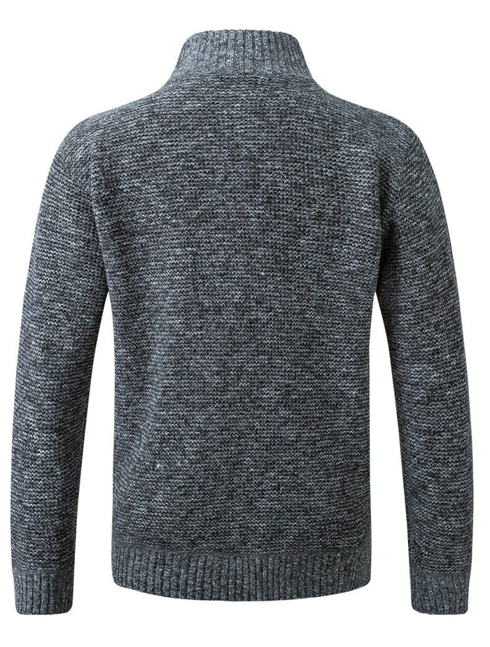 Liman - Cardigan en Maille Matelassée À Fermeture Éclair Intégrale
