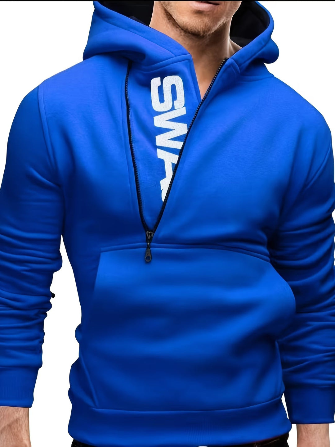 Erik - Sweat À Capuche Slim Fit À Manches Longues
