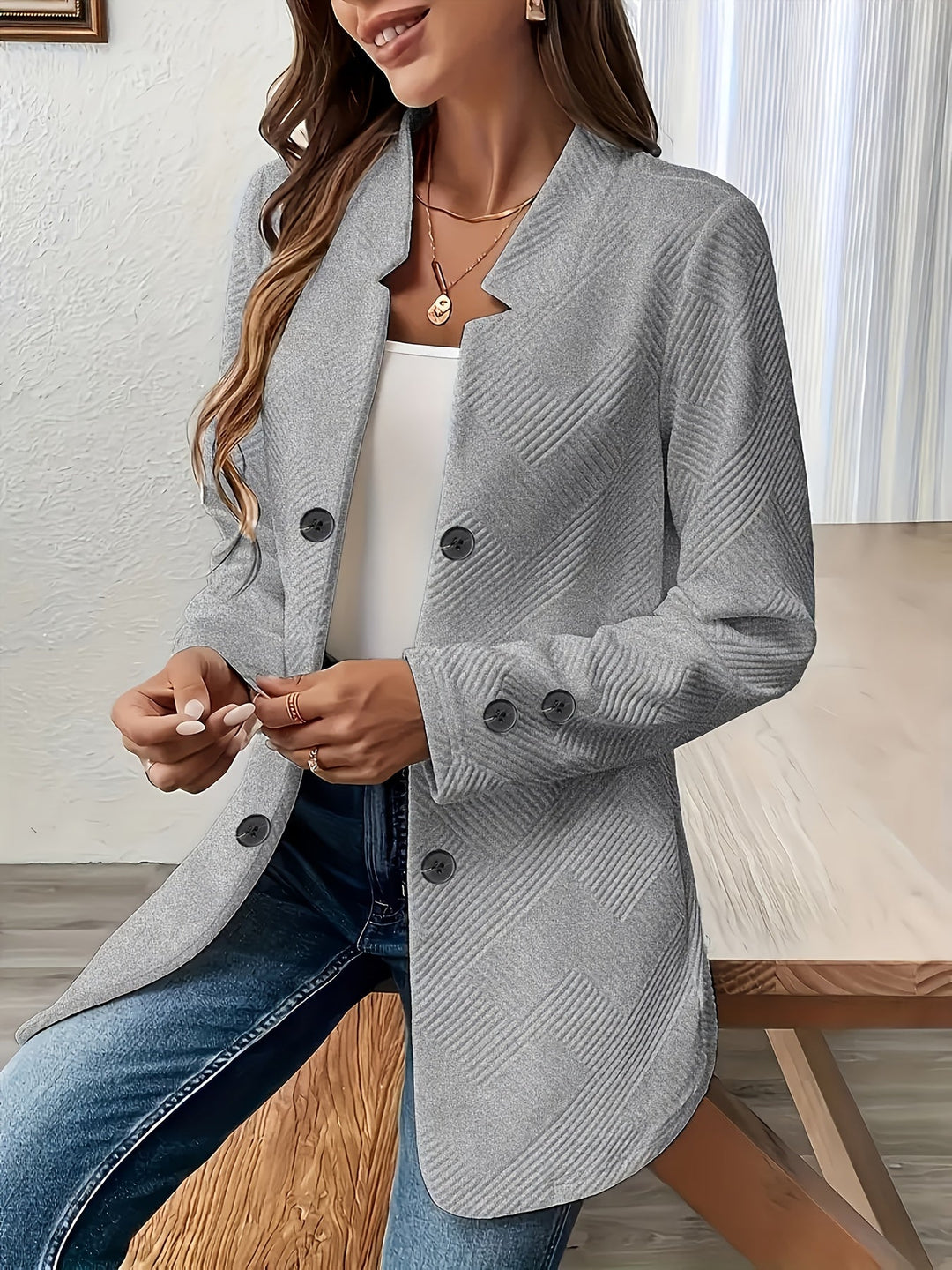 Hilkka - Veste À Manches Longues Avec Poche