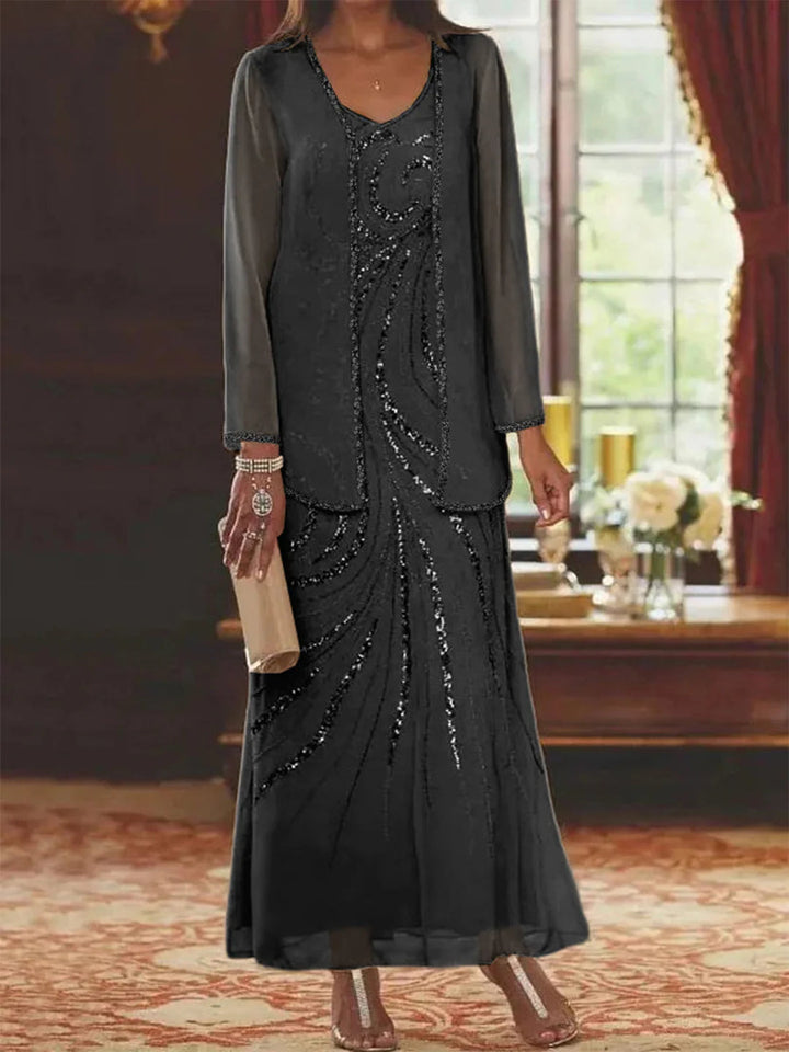 Jungmin - Ensemble Robe en Mousseline
