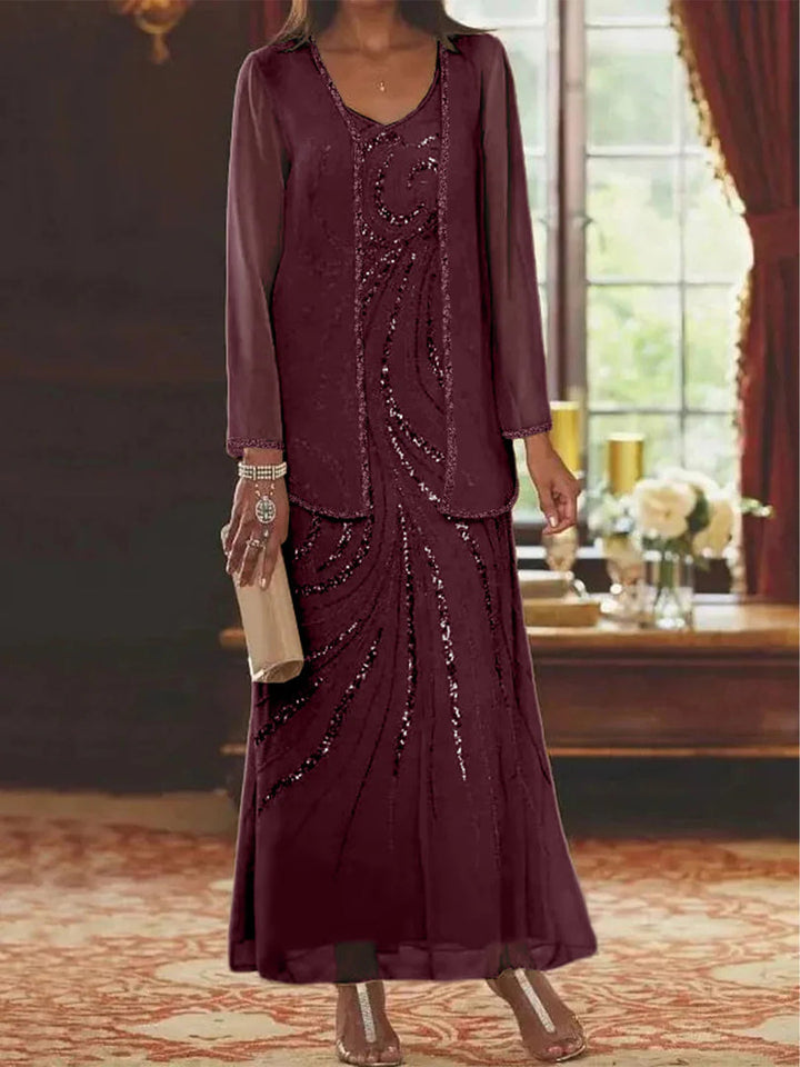 Jungmin - Ensemble Robe en Mousseline
